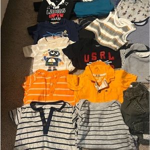 Baby boy size 12 months bundle